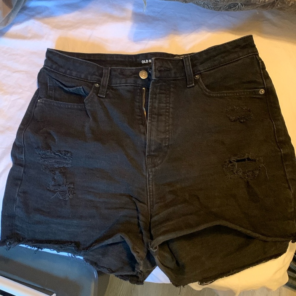 Old Navy Black Jean Shorts